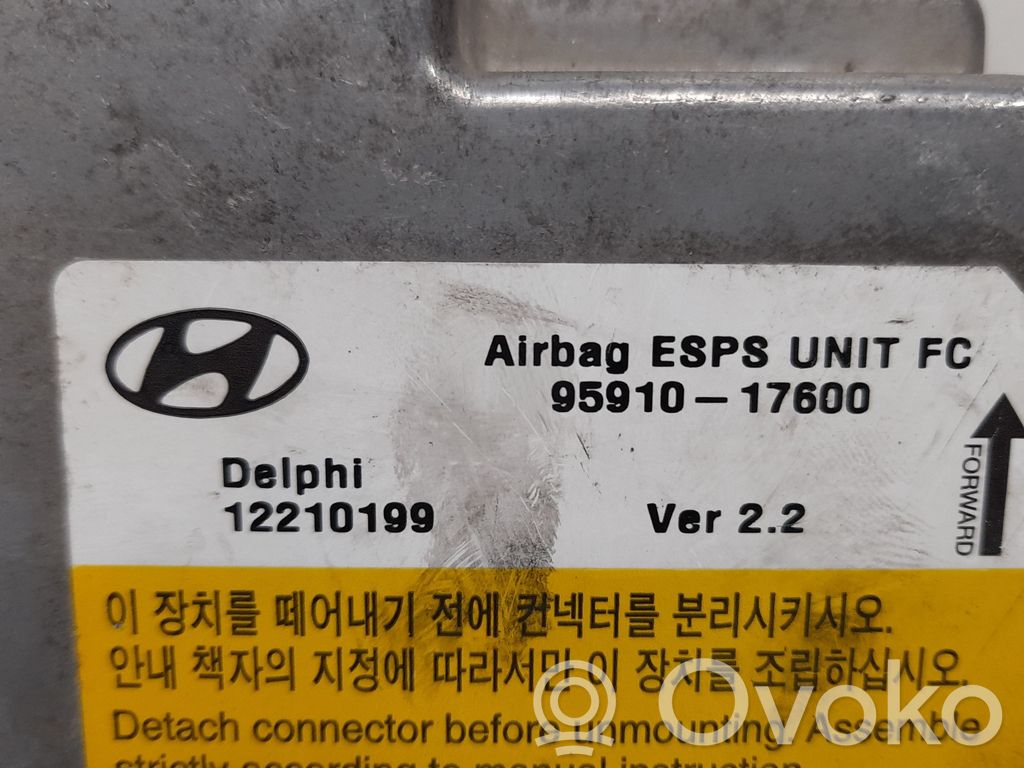 Airbag control unit/module   9591017600