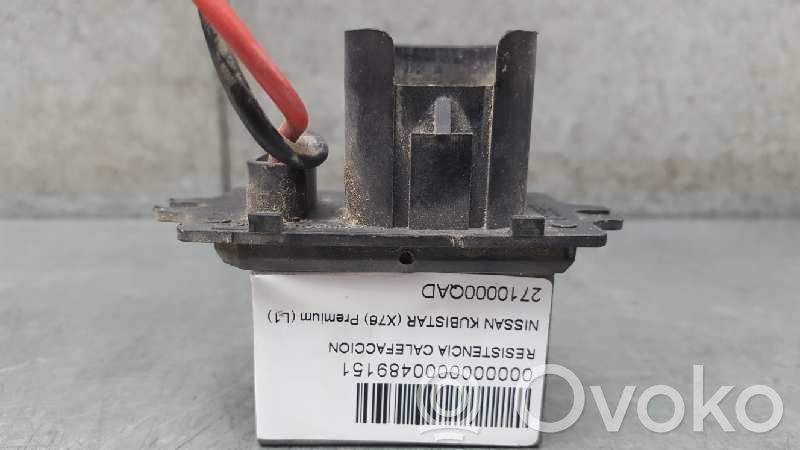 Nissan Kubistar Motor aerotermă/rezistor ventilator
