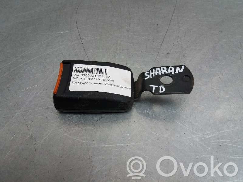 Hebilla del cinturón de seguridad trasero