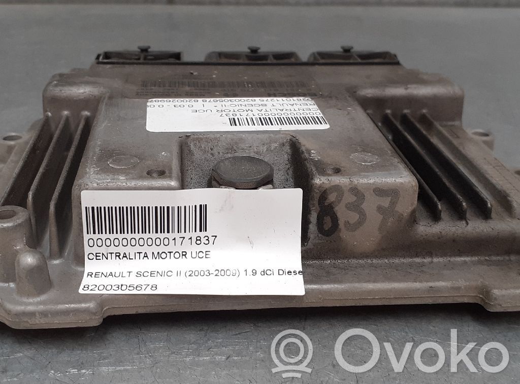 Renault Scenic II -  Grand scenic II Unitate/modul de control motor 
