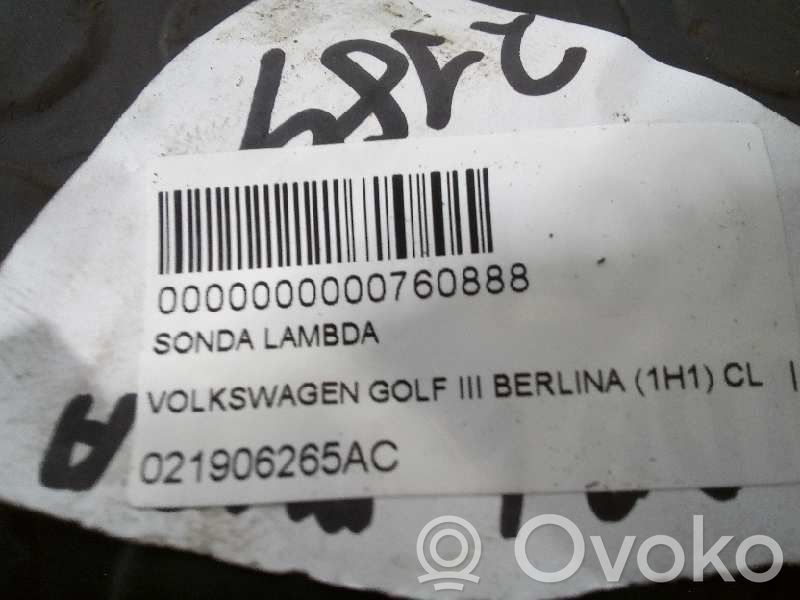 Volkswagen Golf III Зонд «Lambda» 