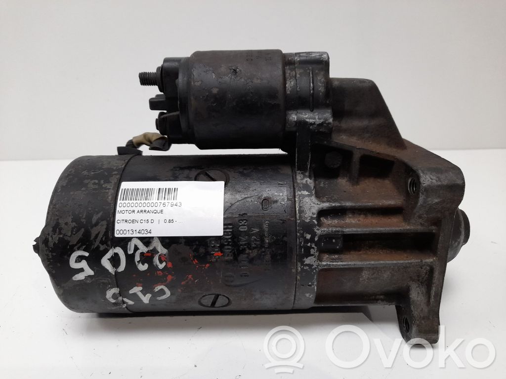 Citroen C15 Motor de arranque 