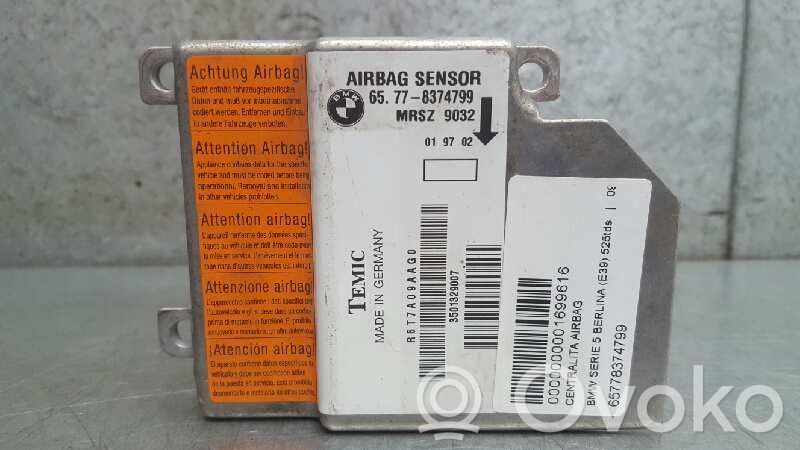 BMW 5 E39 Unitate/modul de comandă airbaguri 