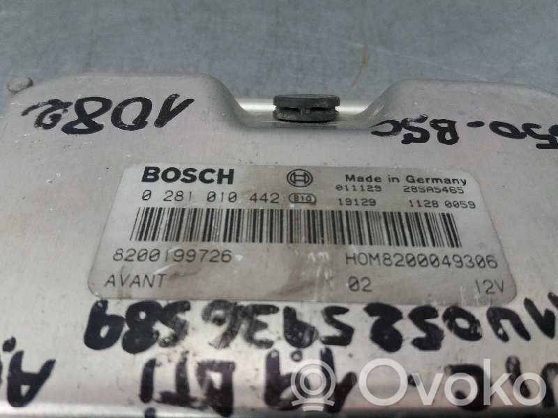 Unidad de control/módulo del motor   8200049306