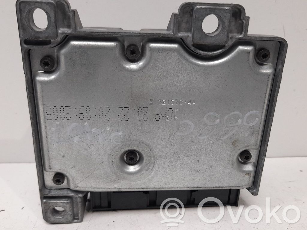 Unitate/modul de comandă airbaguri   9655880780