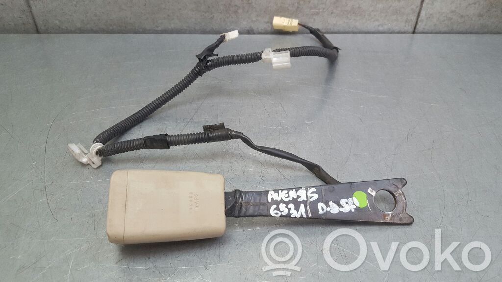 Toyota Avensis T250 Bridă fixare centură de siguranță față 