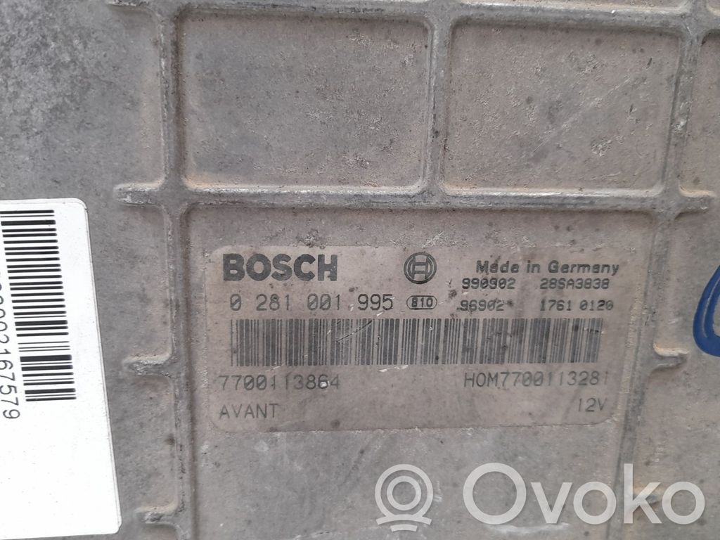 Engine control unit/module   7700113864