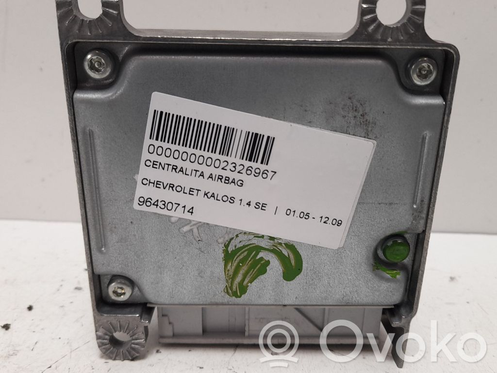 Unidad de control/módulo del Airbag   96430714