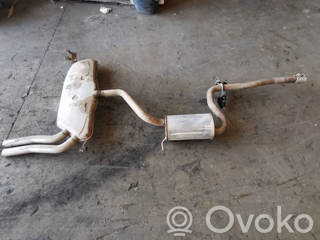 Audi A3 S3 8P Takavaimennin pakoputki 