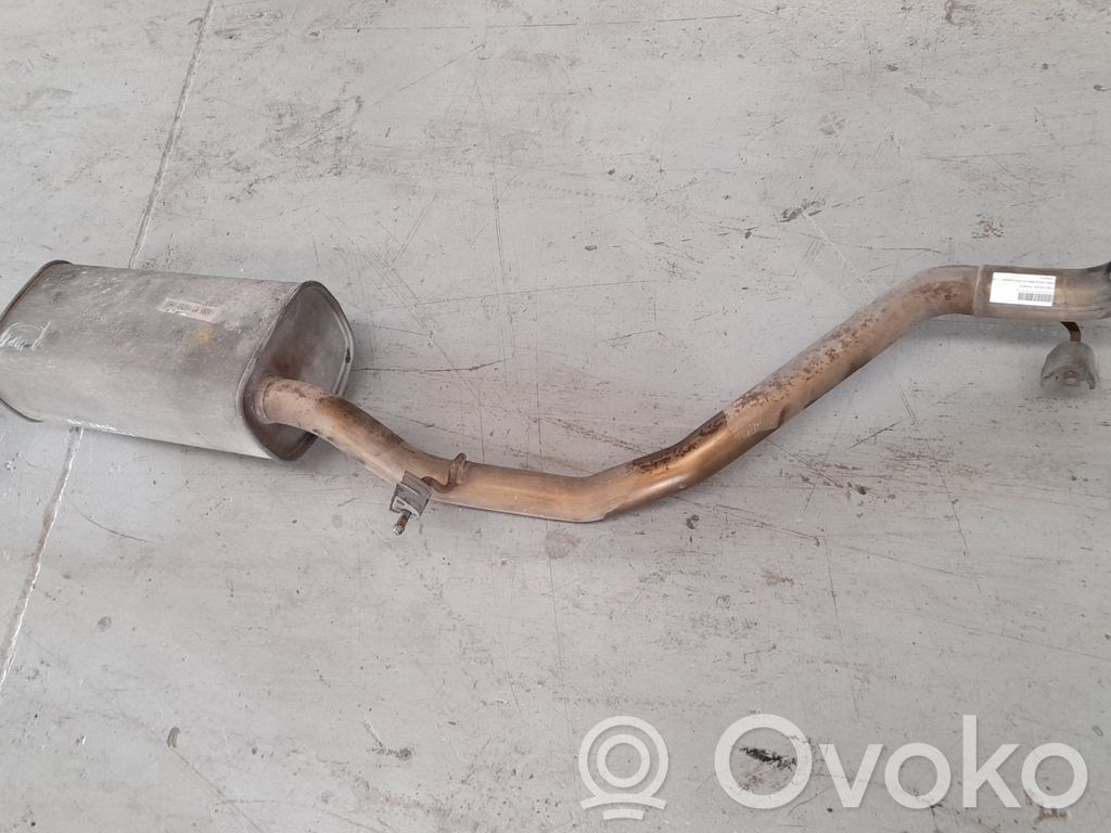 Ford Focus Aizmugurējais izpūtēja bundulis 