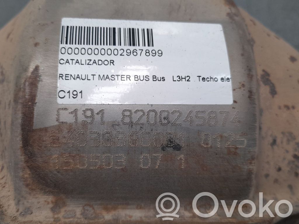 Catalyst/FAP/DPF particulate filter   C191