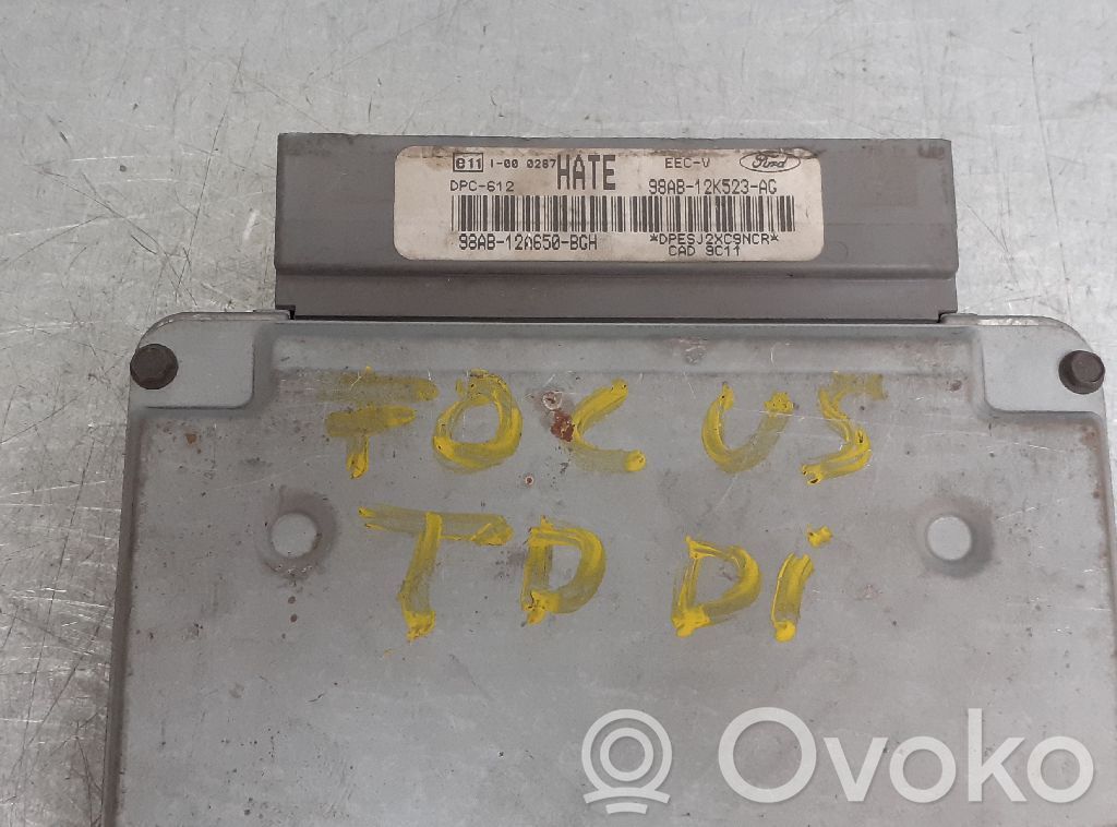 Unitate/modul de control motor   98AB12A650BGH