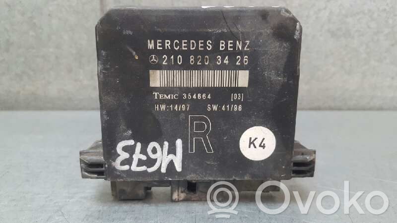 Mercedes-Benz E W210 Centralina/modulo chiusura centralizzata portiere 