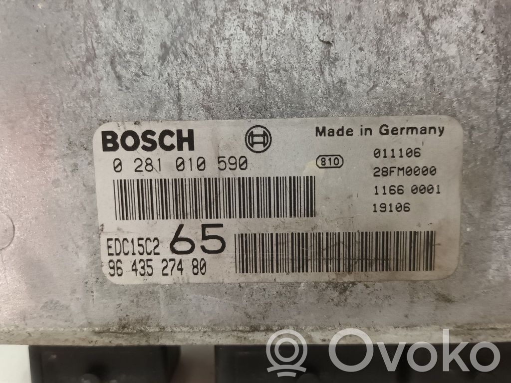 Peugeot 406 Unitate/modul de control motor 