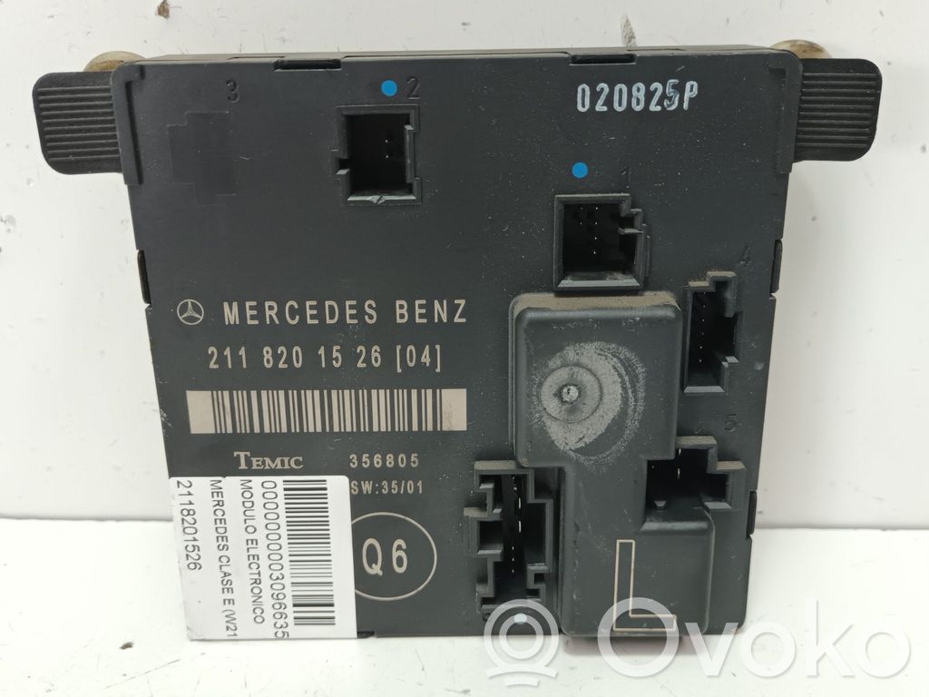 Mercedes-Benz E W211 Alte unități/module de control 