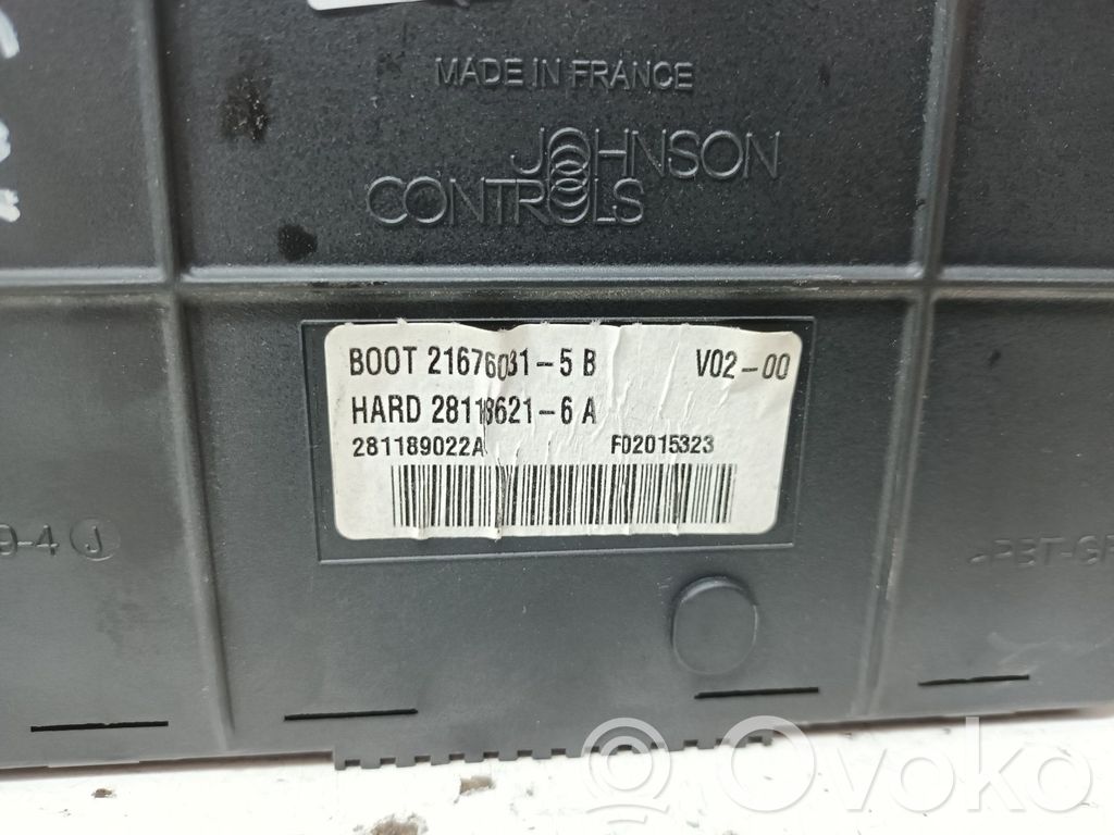 Citroen C4 Grand Picasso Ramka / Moduł bezpieczników 