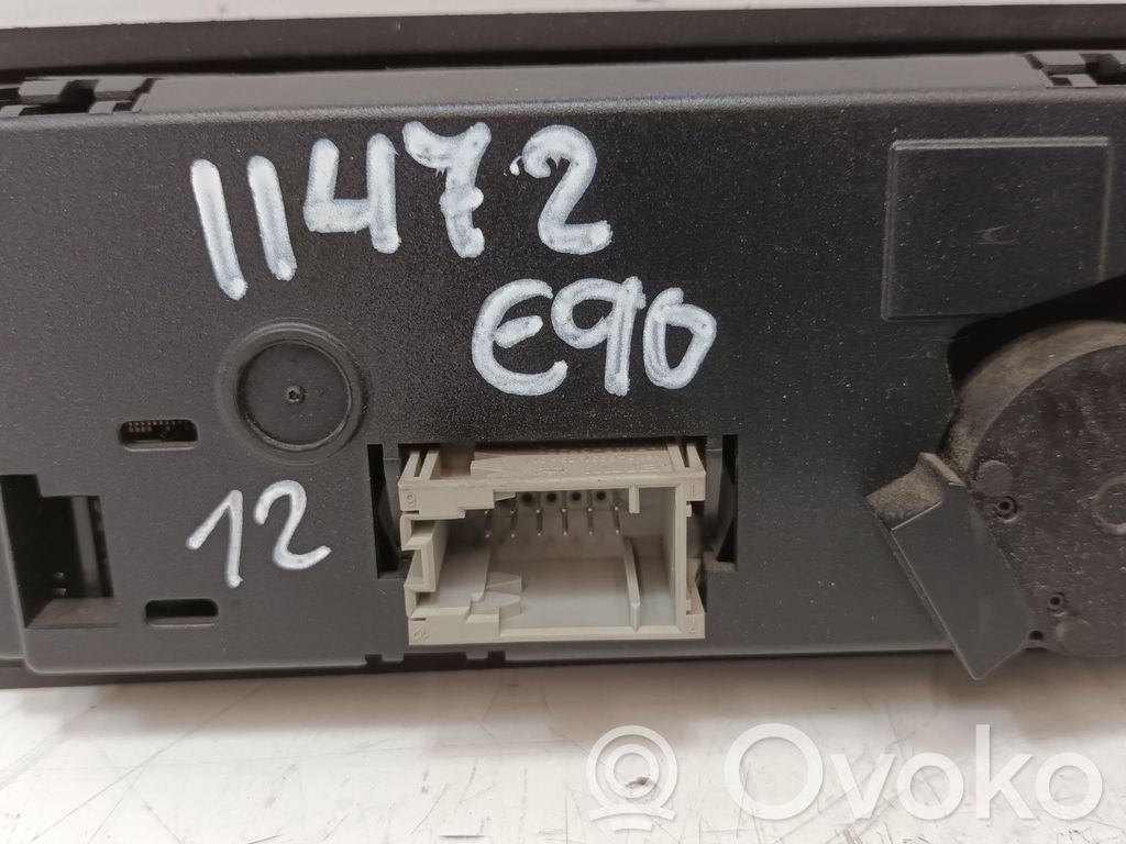 BMW 3 E90 E91 Climate control unit 