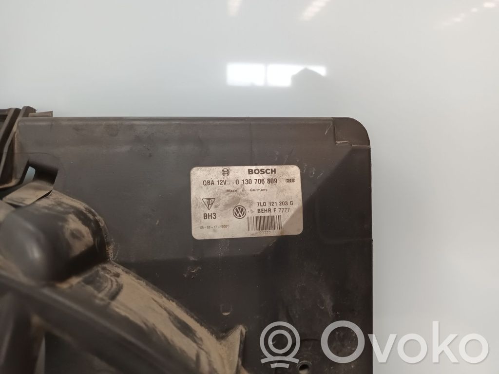 Volkswagen Touareg I Ventilatore di raffreddamento elettrico del radiatore