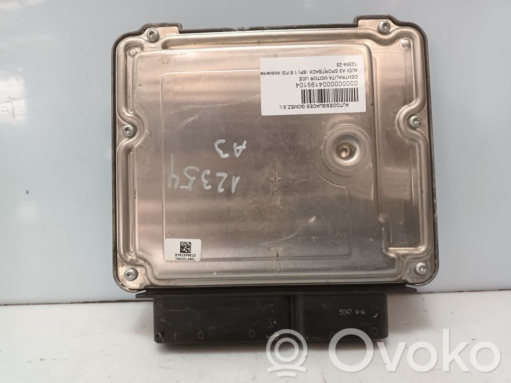 Audi A3 S3 8P Engine control unit/module 