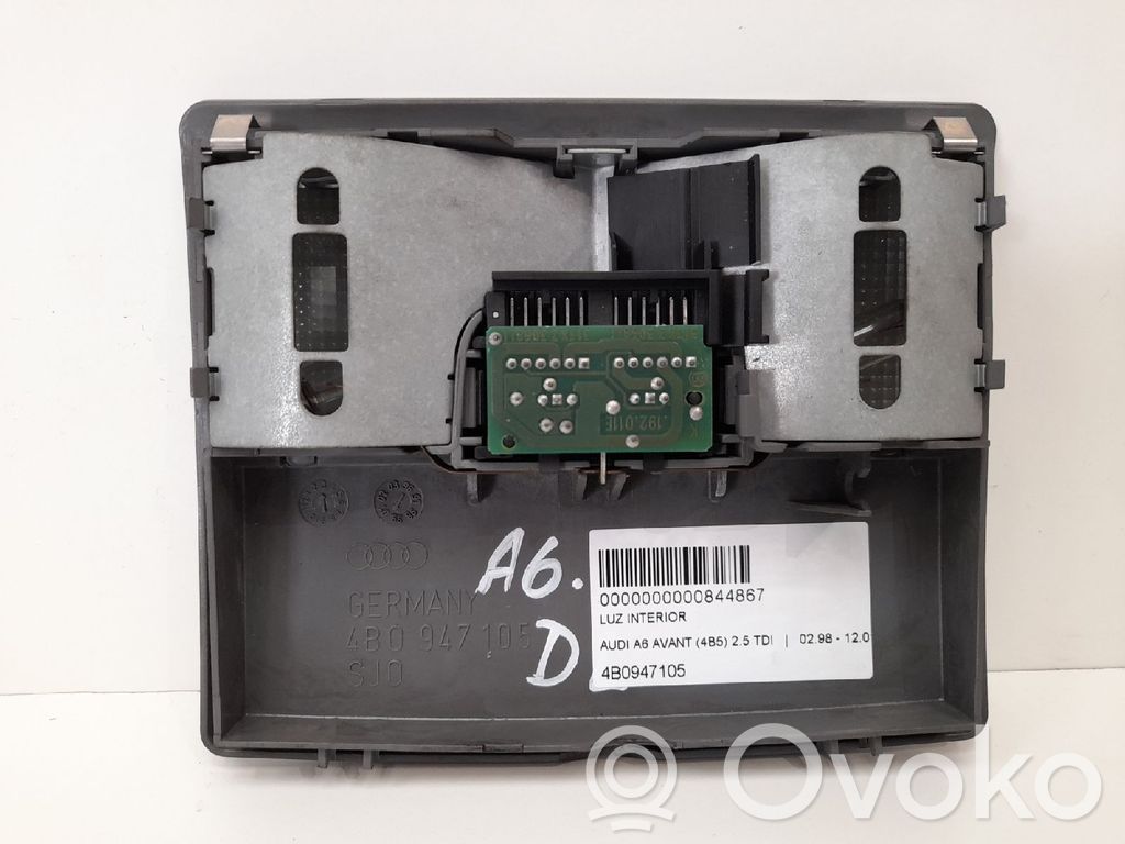 Audi A6 S6 C5 4B Illuminazione sedili anteriori
