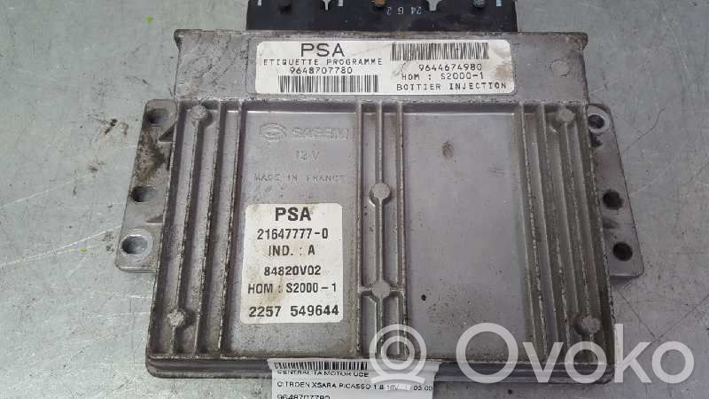 Engine control unit/module   9648707780