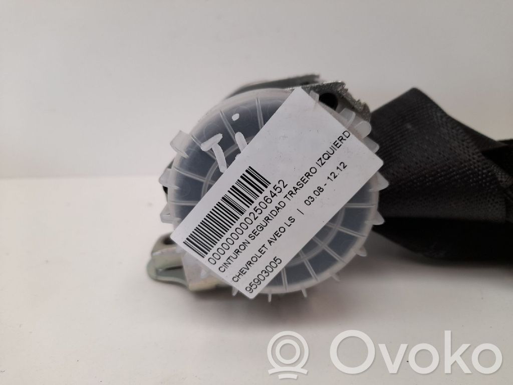 Chevrolet Aveo Saugos diržas galinis 