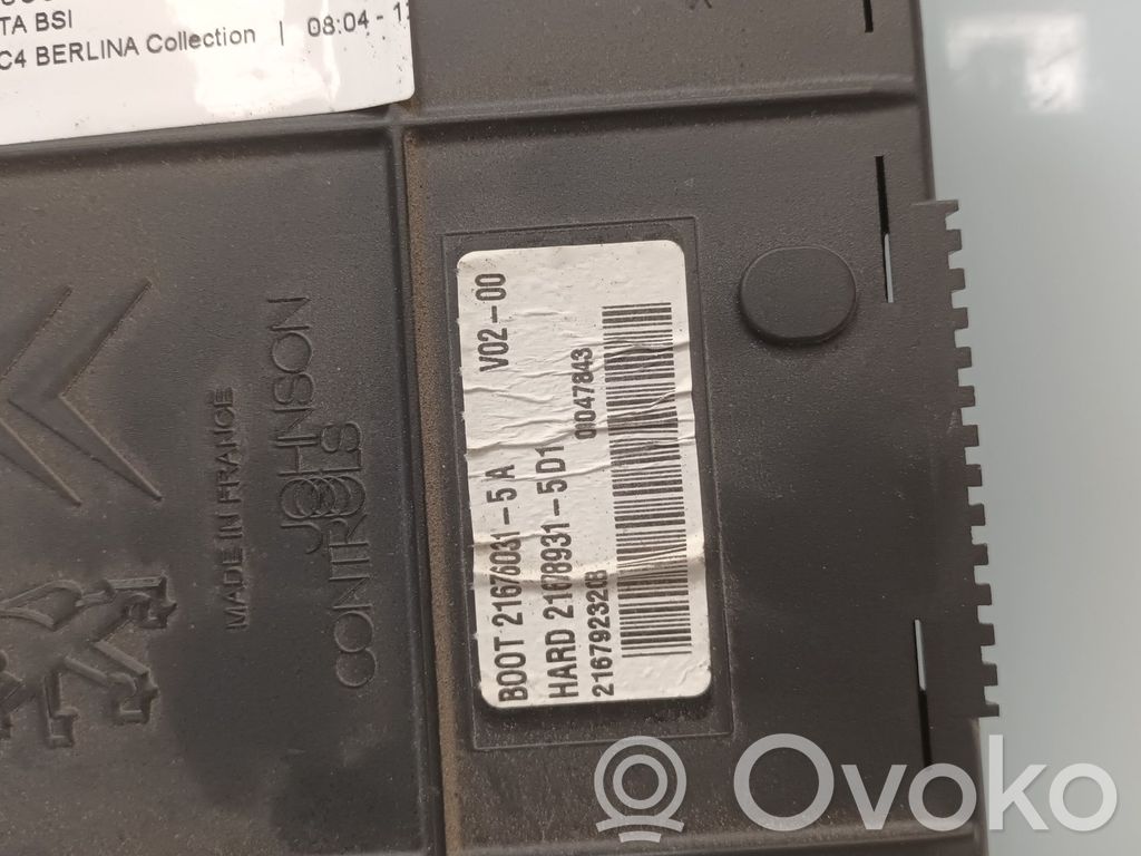 Módulo de fusible   9656530580