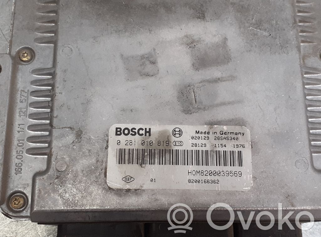 Unitate/modul de control motor   8200039569
