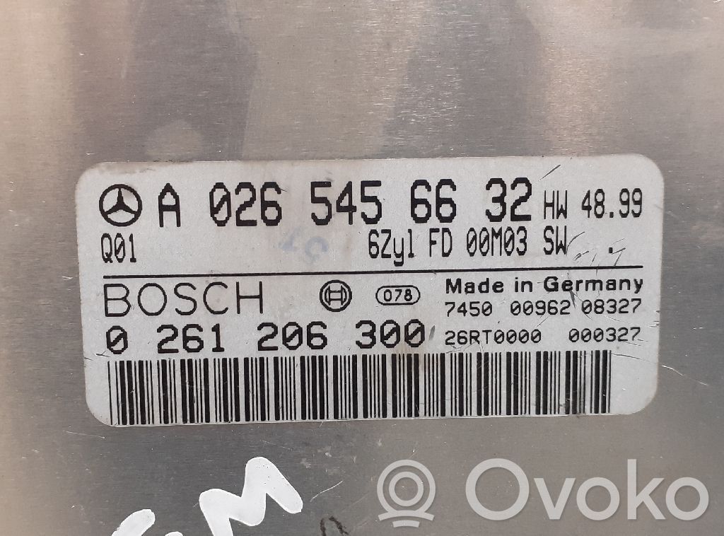 Mercedes-Benz ML W163 Unitate/modul de control motor 