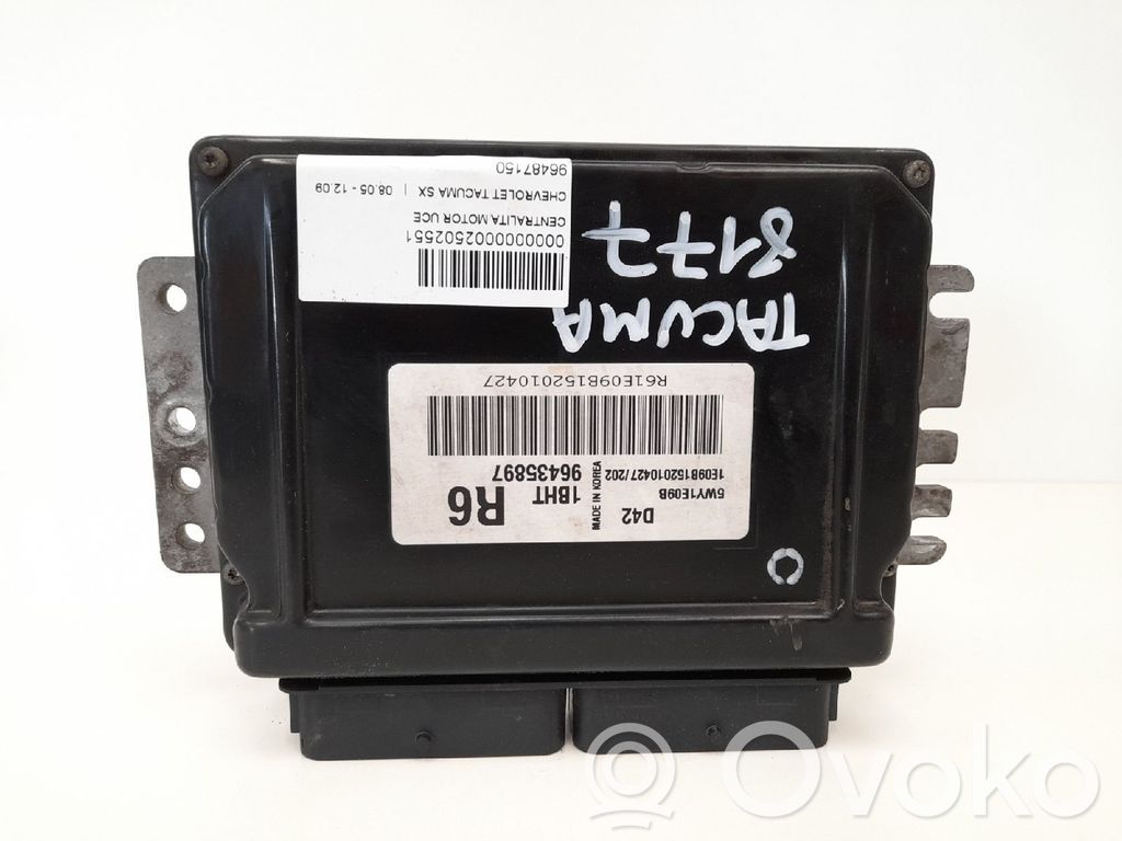 Unidad de control/módulo del motor   96435897