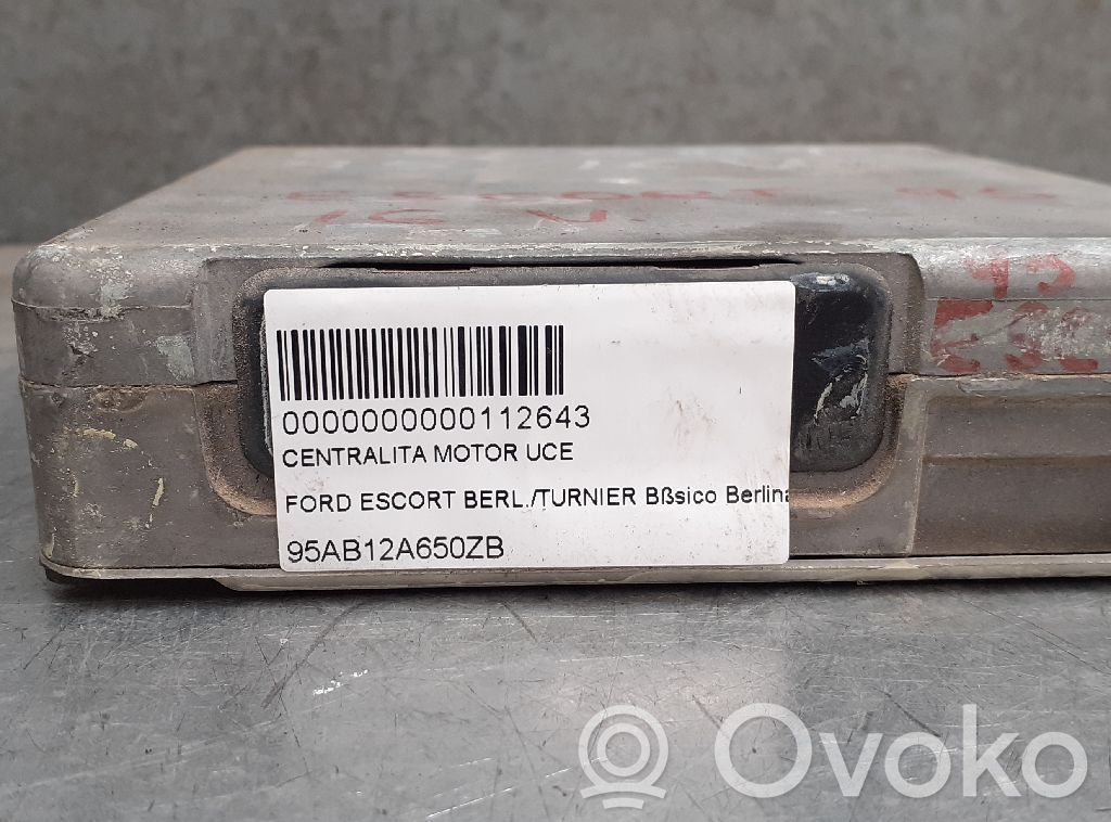 Sterownik / Moduł ECU   95AB12A650ZB