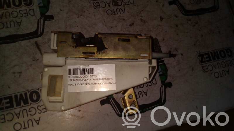 Ford Escort Takaoven lukko 