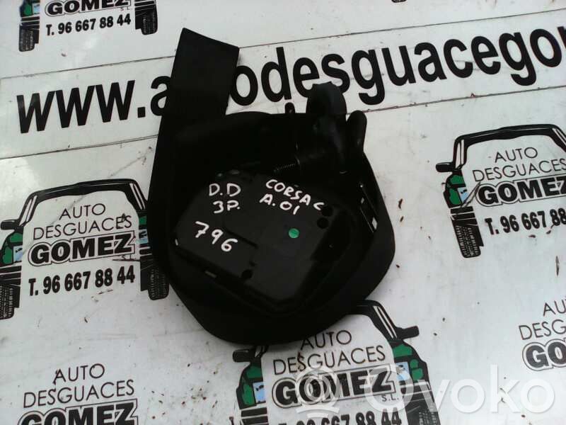Opel Corsa C Cinturón delantero 