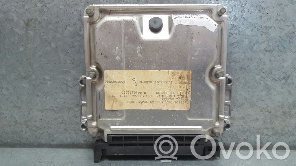 Unidad de control/módulo del motor   9636255980