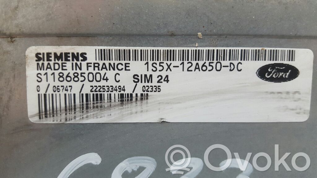 Unidad de control/módulo del motor   1S5X12A650DC