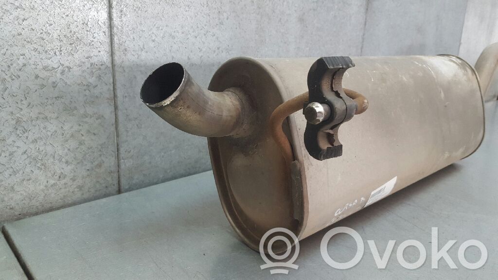 Opel Corsa D Endtopf Schalldämpfer 