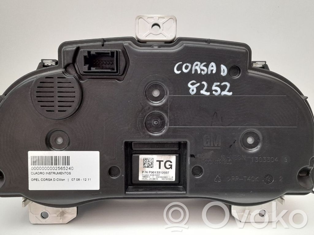 Opel Corsa D Speedometer (instrument cluster) 