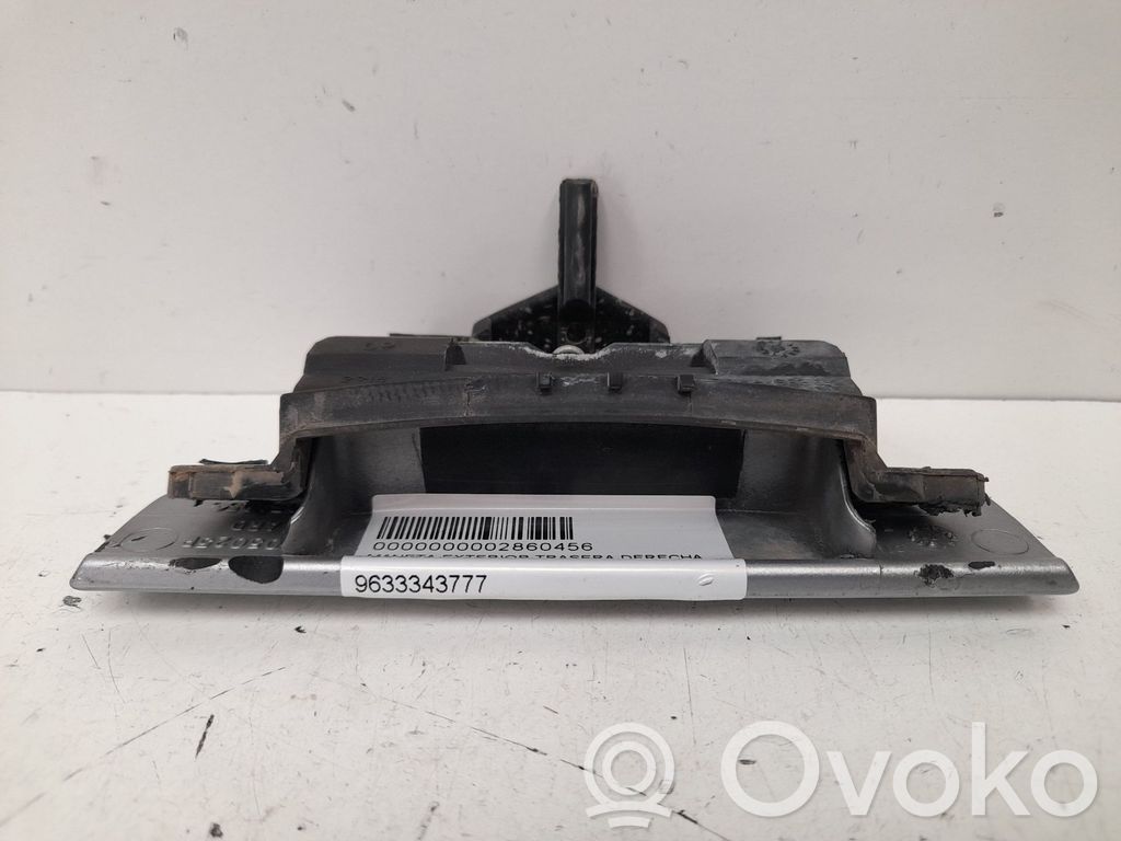 Peugeot 306 Klamka zewnętrzna drzwi tylnych 