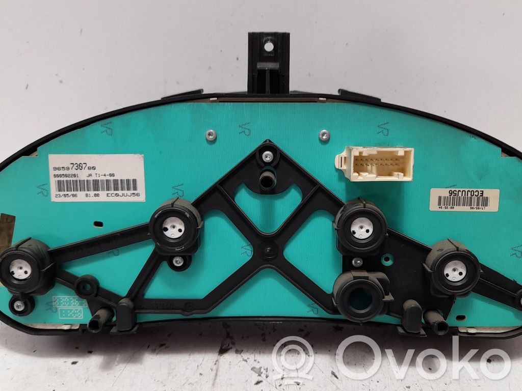 Peugeot 206 Tachimetro (quadro strumenti) 
