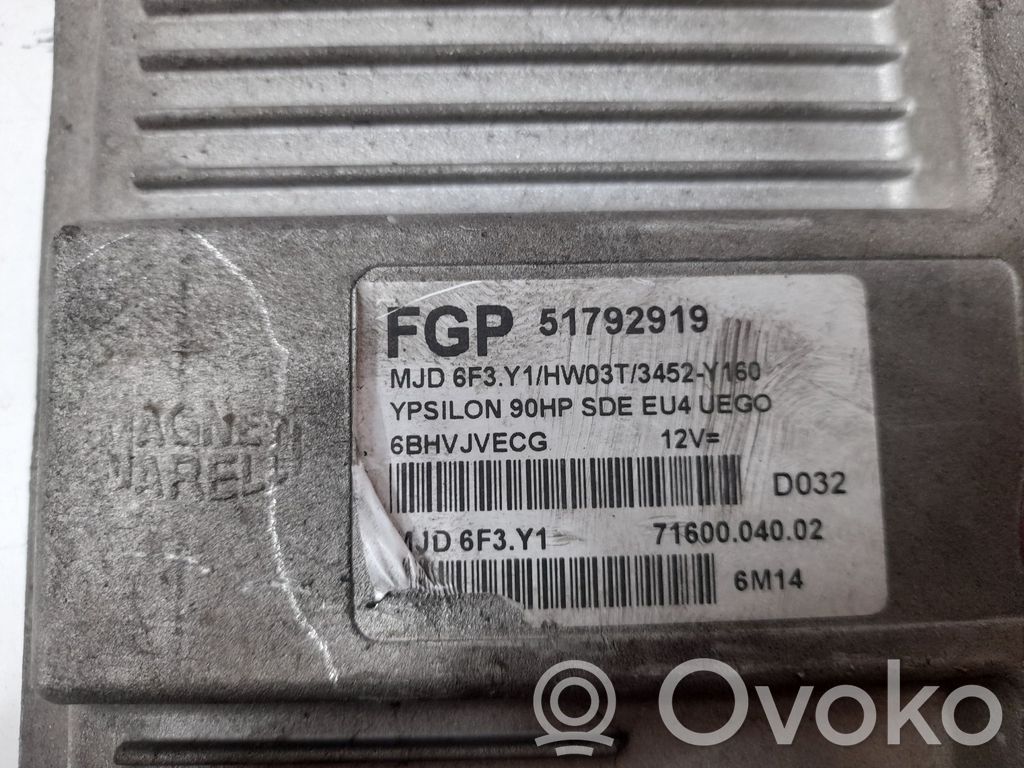 Sterownik / Moduł ECU   51792919