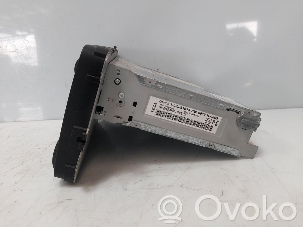 Skoda Fabia Mk2 (5J) Unità principale autoradio/CD/DVD/GPS