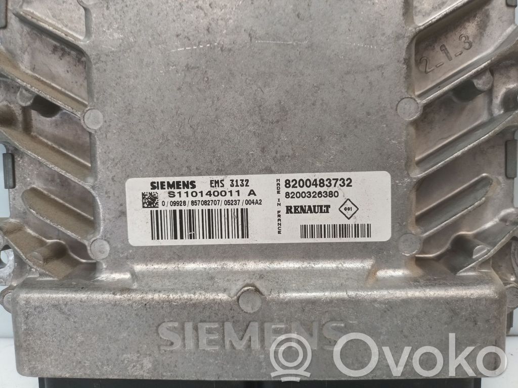 Unidad de control/módulo del motor   8200483732