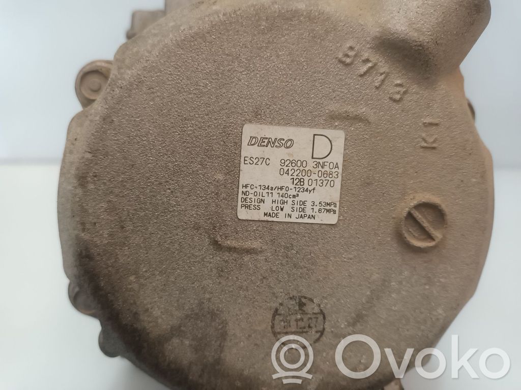 Nissan NV200 Compressore aria condizionata (A/C) (pompa)