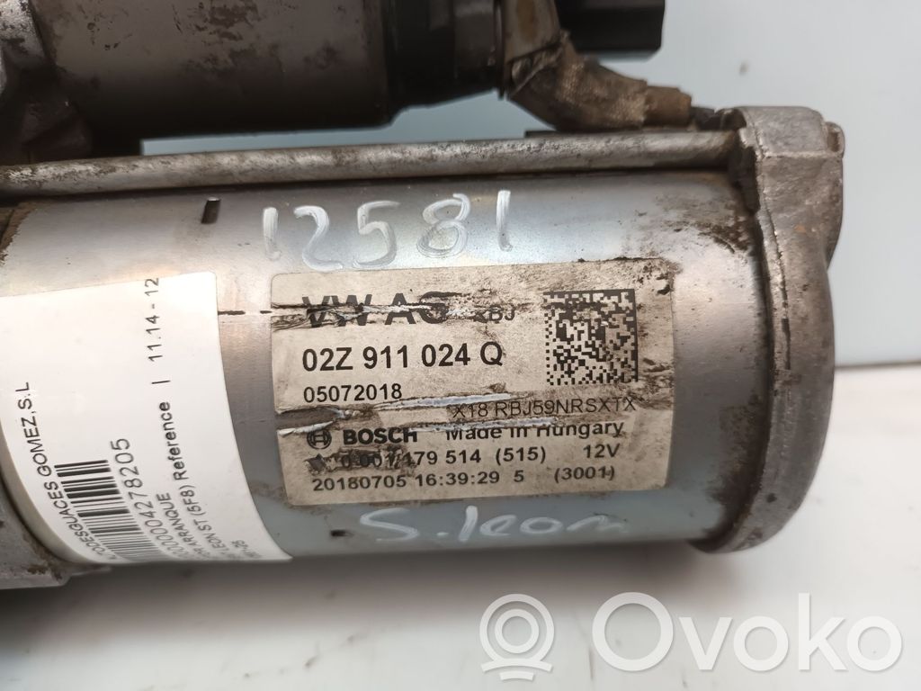 Motor de arranque   02Z911024Q