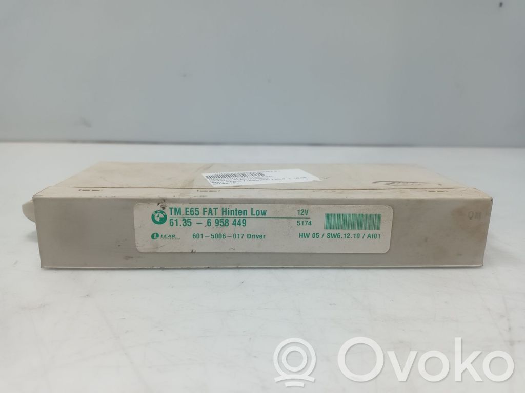 BMW 7 E65 E66 Muut ohjainlaitteet/moduulit 