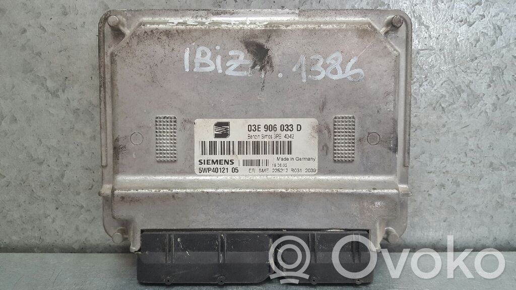 Seat Ibiza III (6L) Centralina/modulo del motore