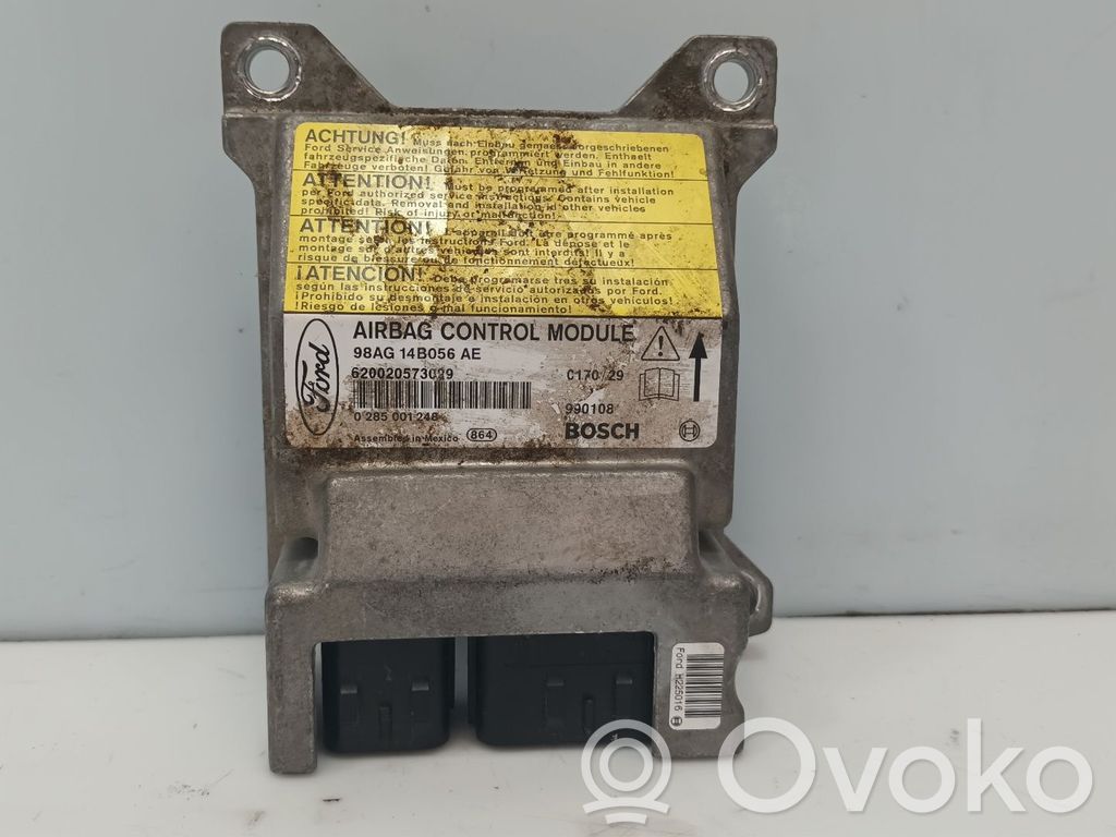 Sterownik / Moduł Airbag   98AG14B056AE