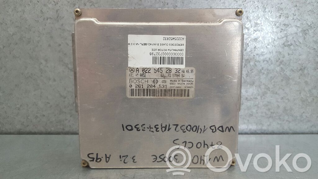 Mercedes-Benz S W140 Unitate/modul de control motor