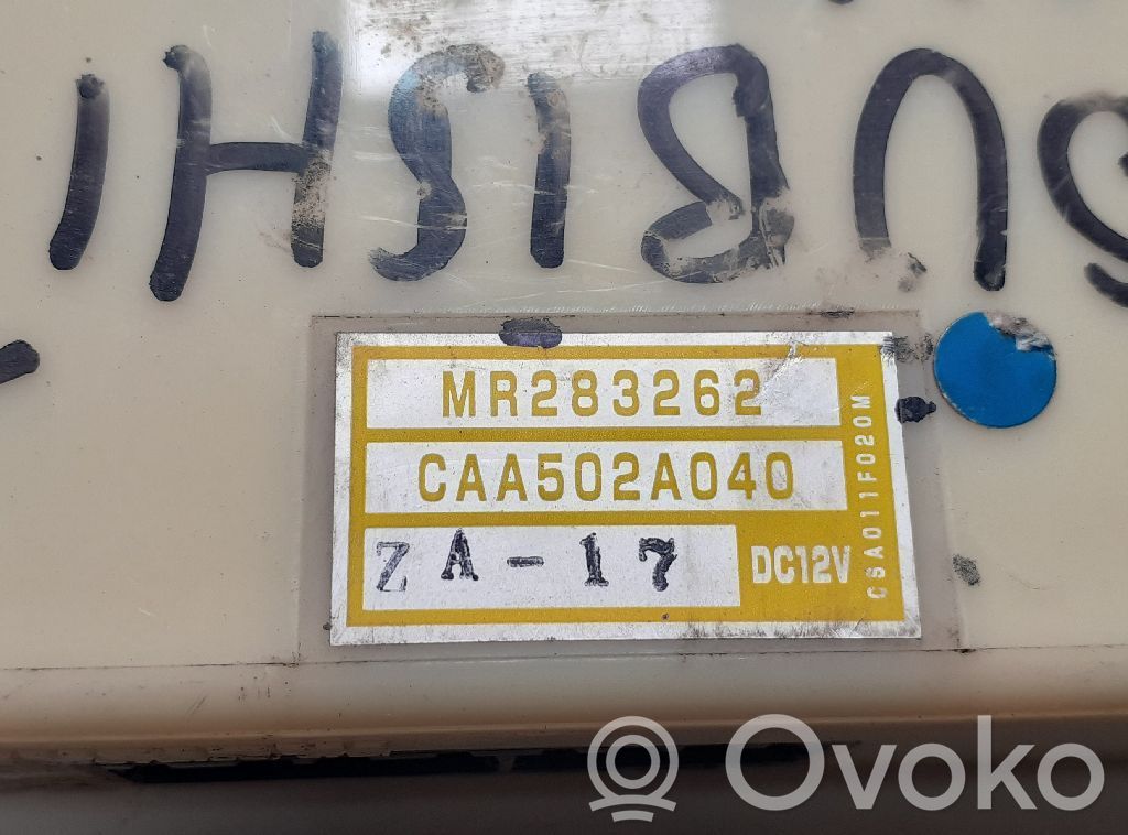 Panel klimatyzacji   MR283262