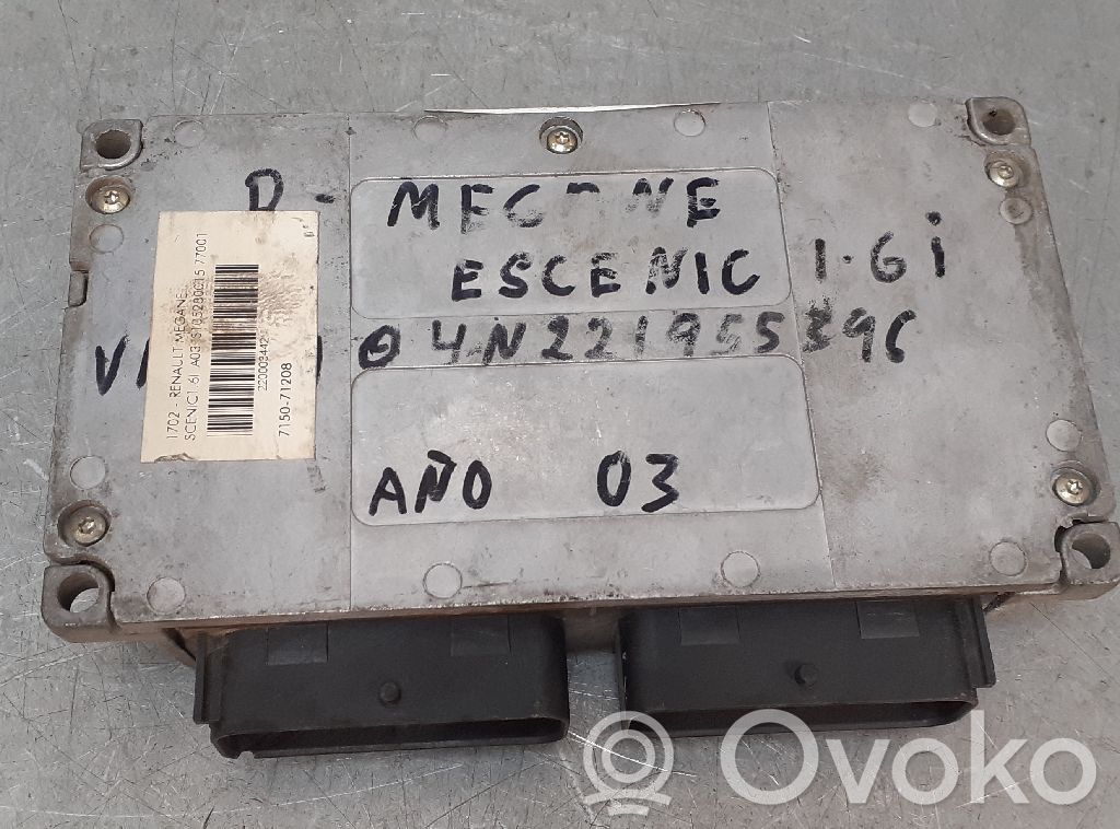 Unidad de control/módulo del motor   7700111209